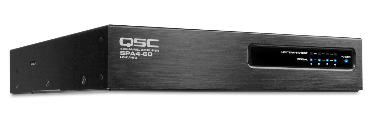 QSC SPA4-60 Four Channel Commercial Amplifier - view 5