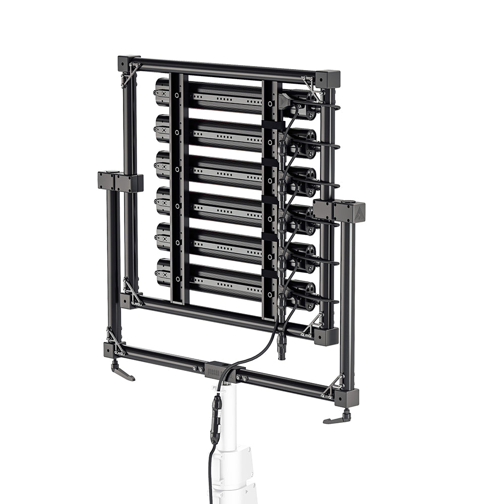 Quasar Science Ossium Frame with Six 4ft Double Rainbow Tubes - view 2