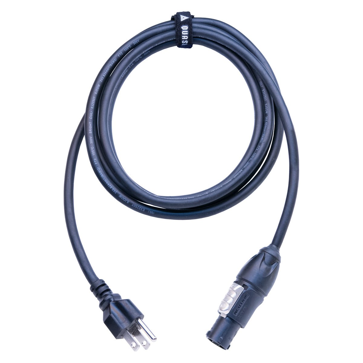 Quasar Science Neutrik TRUE1 Power Cable, 8ft, US