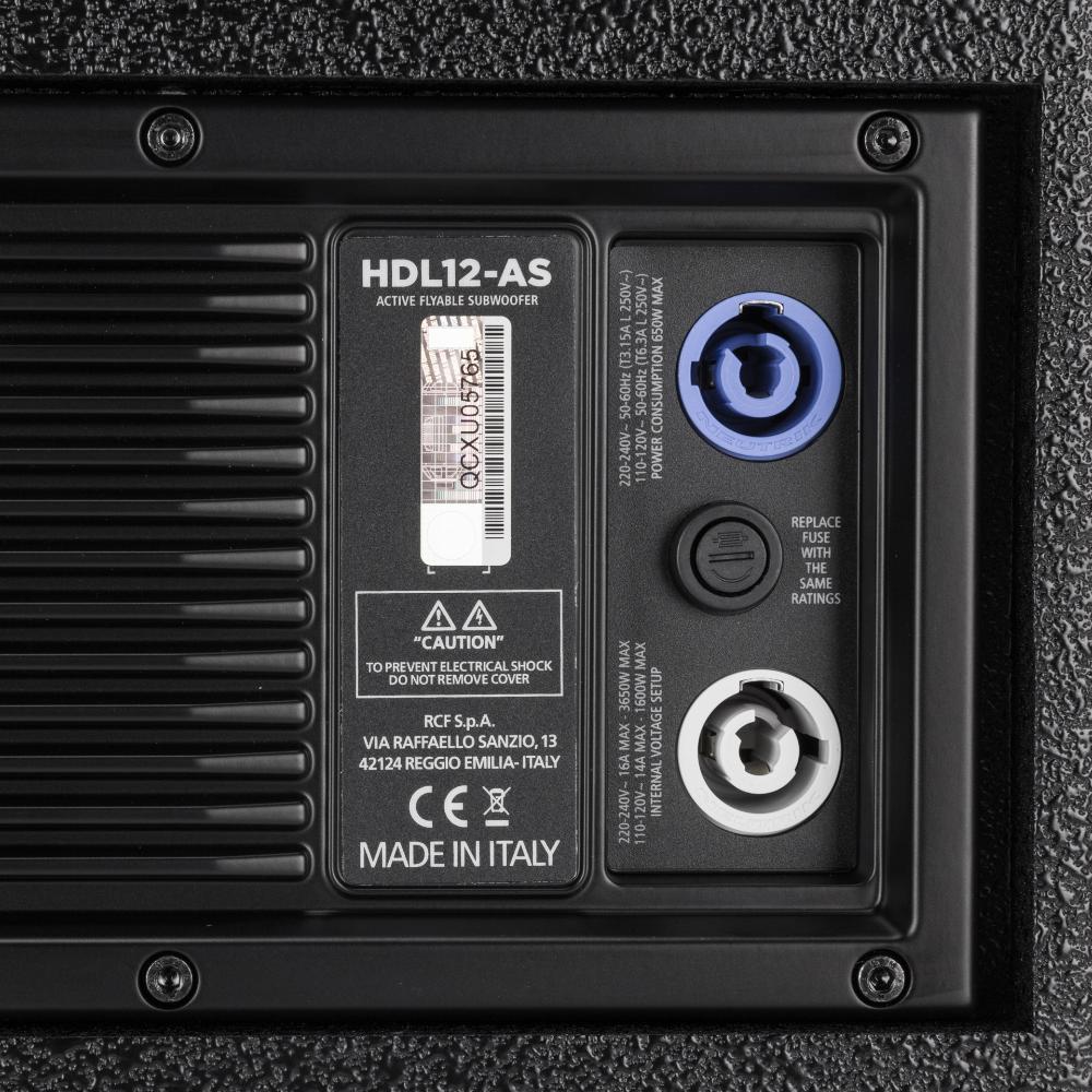 RCF HDL 12-AS Active Subwoofer - view 7