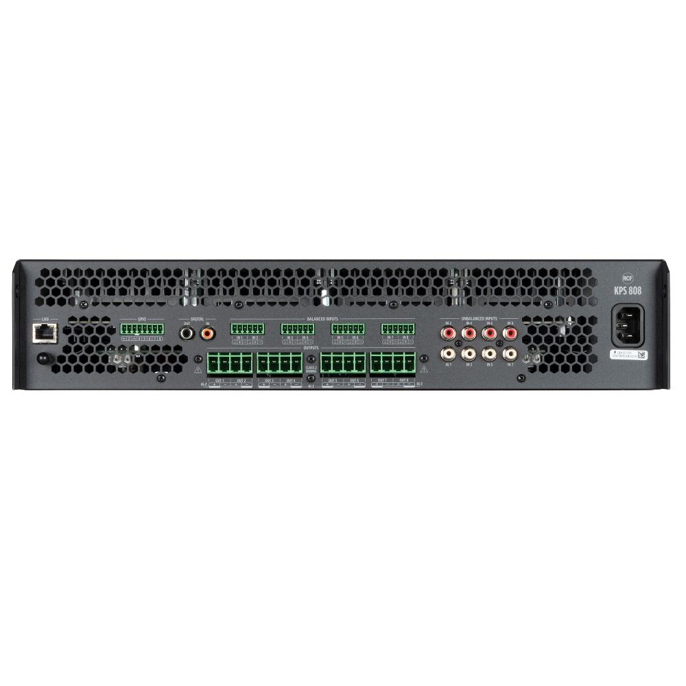 RCF KPS 808 8-Channel DSP Amplifier - view 2