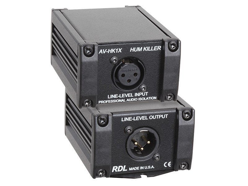 RDL AV-HK1X Mono Transformer Isolation, Balanced Line product image