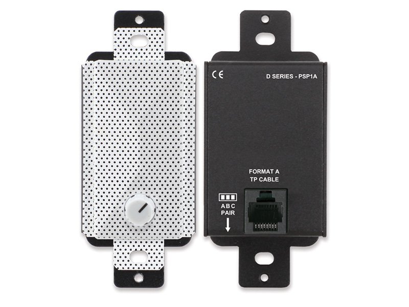 RDL D-PSP1A Format-A Decora-Style Active Loudspeaker, 2 W Class D product image