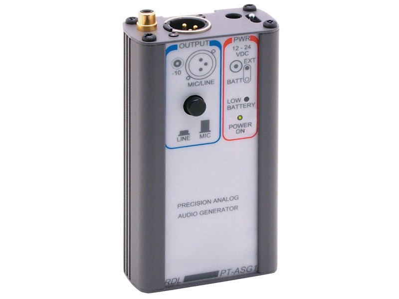 RDL PT-ASG1 Portable 700 Hz Audio Signal Generator product image