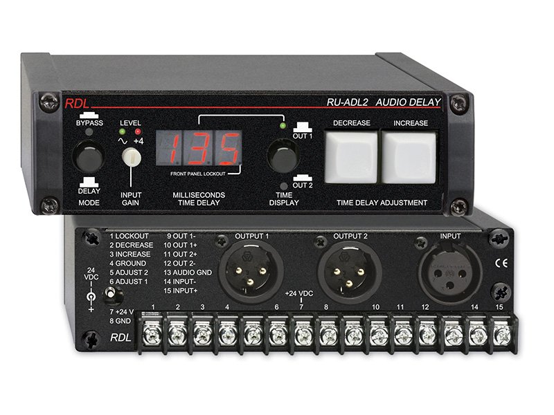 RDL RU-ADL2 DSP Dual-Output Audio Delay product image