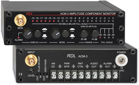 RDL ACM-3 Synchronous AM Noise Measurement / Amplitude Component Monitor