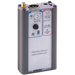 RDL PT-ASG1 Portable 700 Hz Audio Signal Generator