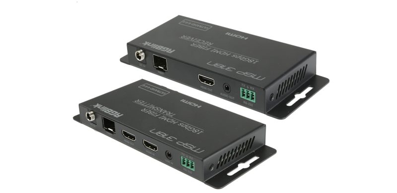 RGBlink MSP 318N 4K60 HDMI 2.0 Fiber Extender Set