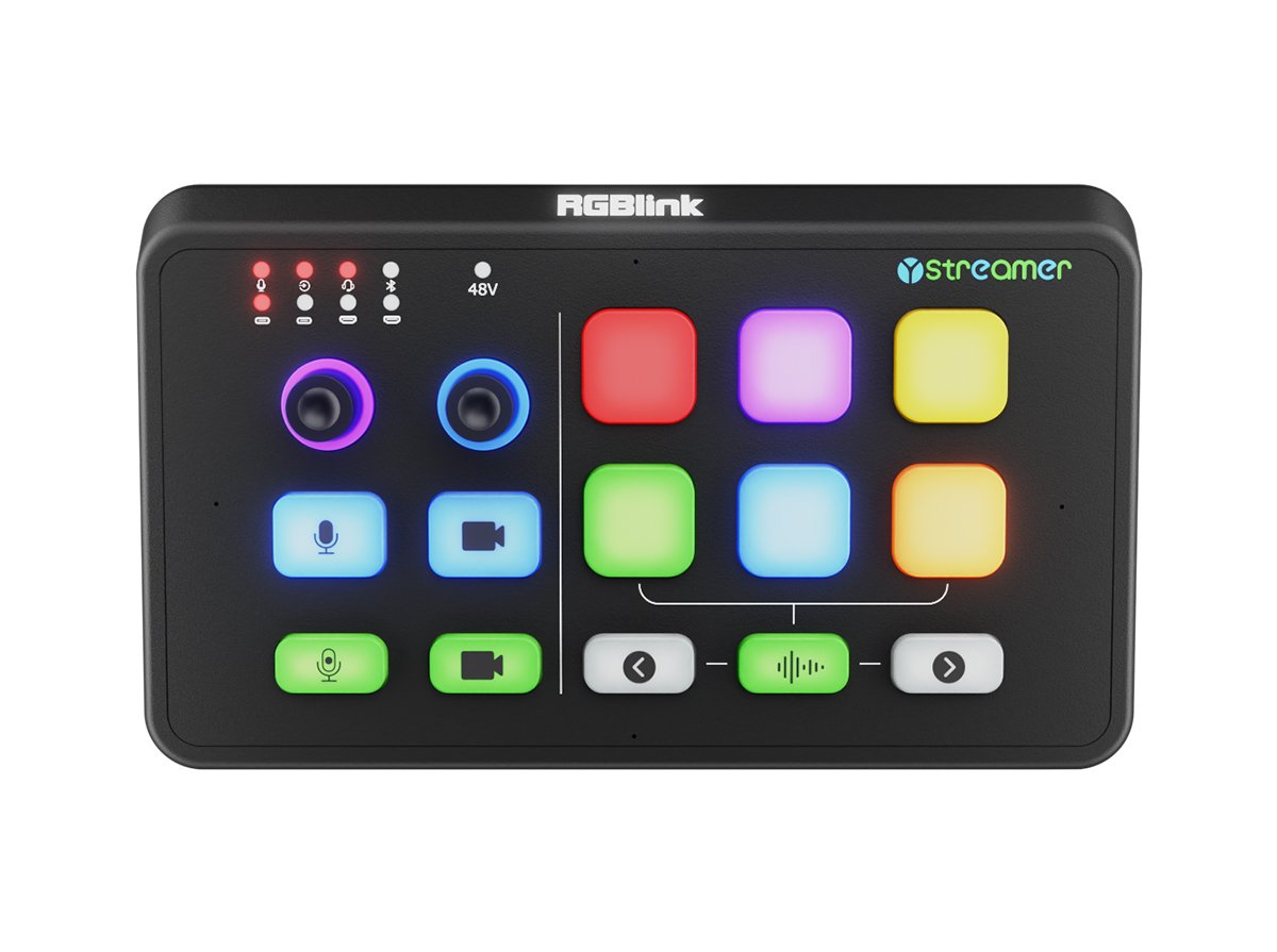 RGBlink Ystreamer Dual HDMI Capture Card and Audio Mixer