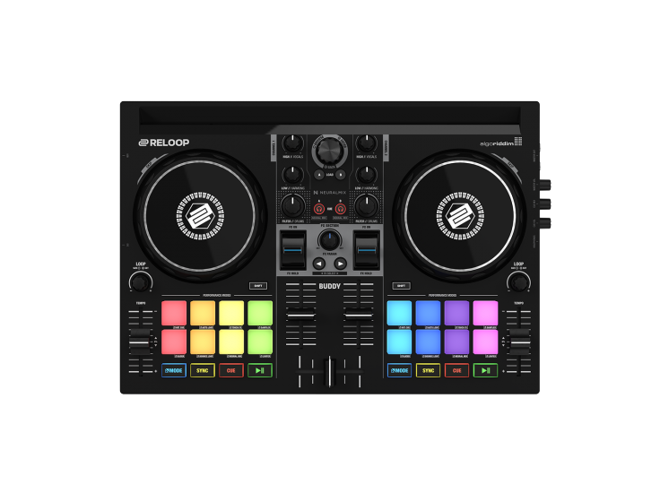 Reloop Buddy 2-Channel DJ Controller for djay Pro