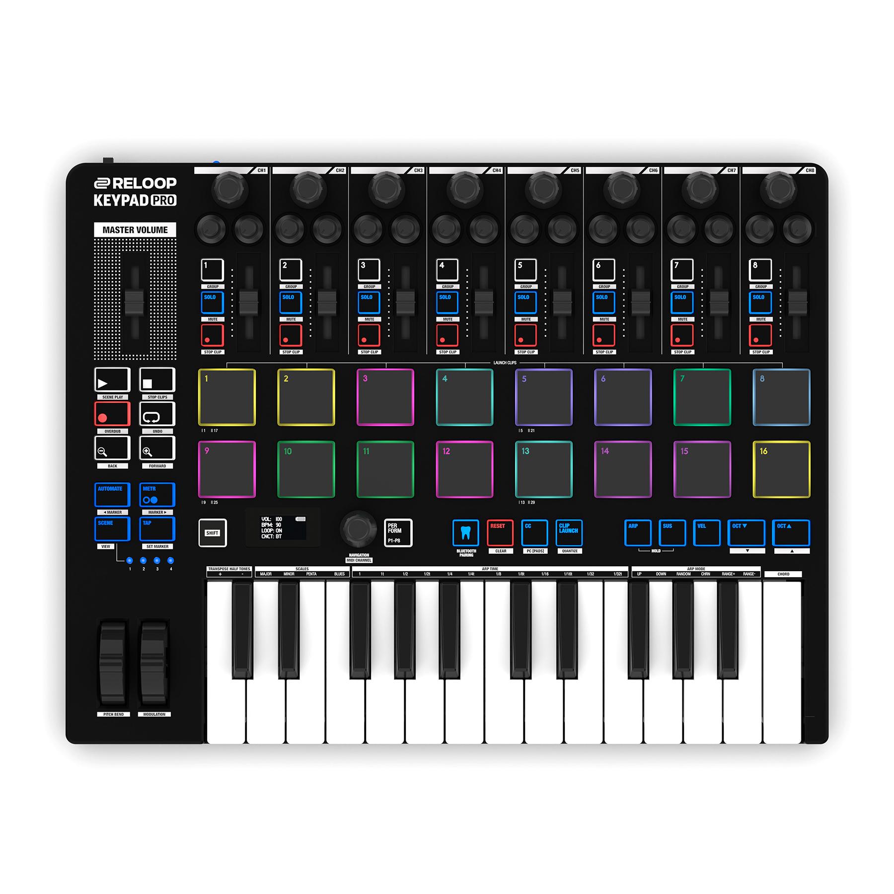 Reloop Keypad Pro Production Controller - view 2