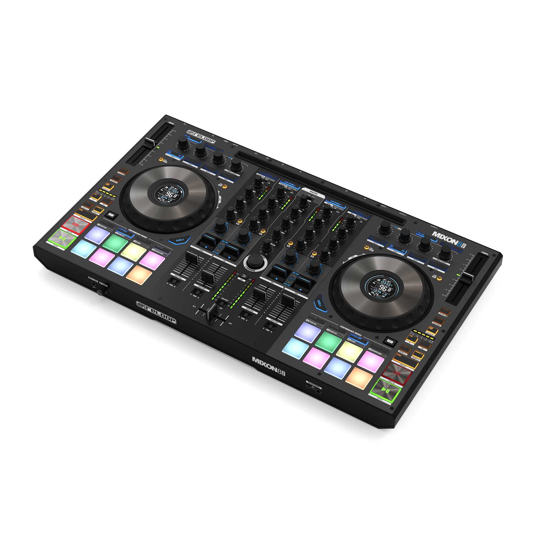 Reloop Mixon 8 Pro 4-Channel Hybrid DJ Controller - view 2