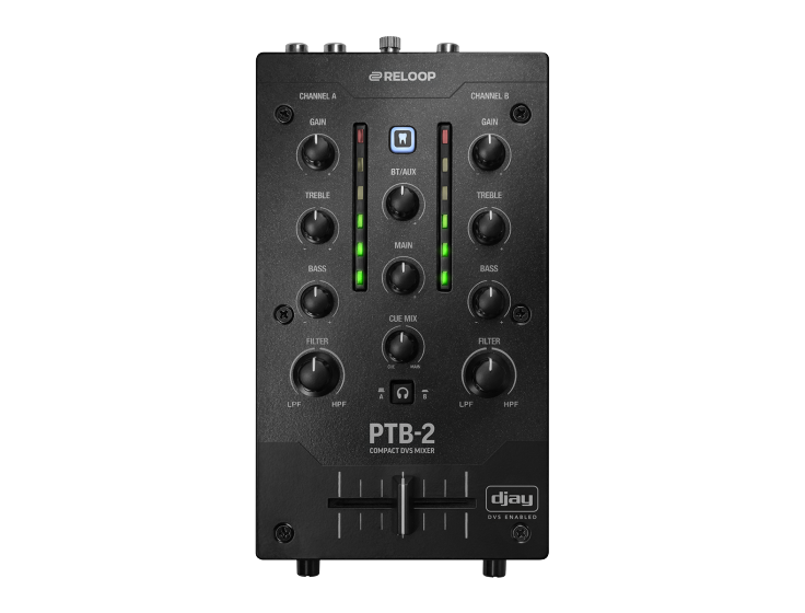 Reloop PTB-2 Portable DJ Mixer with DVS Interface