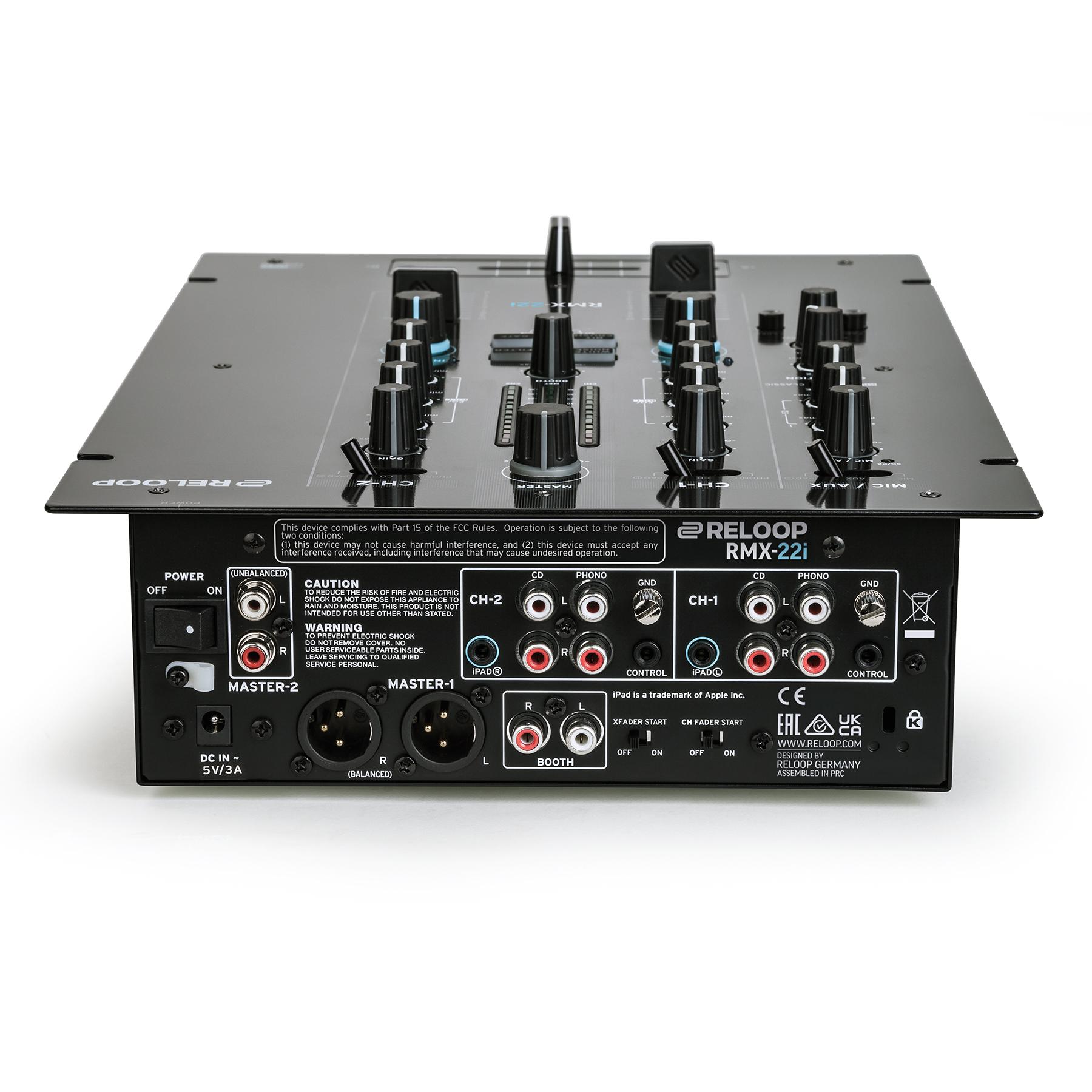 Reloop RMX-22i 2+1 Channel Digital Club Mixer - view 3