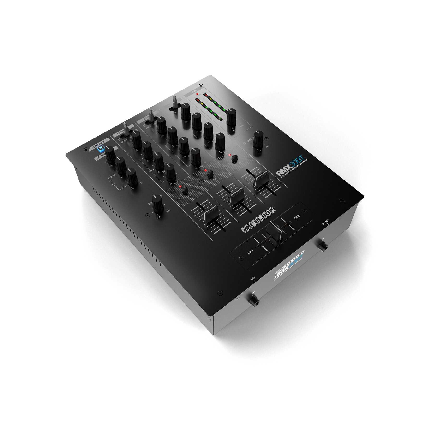 Reloop RMX-30 BT 3-Channel DJ Mixer with Bluetooth - view 2