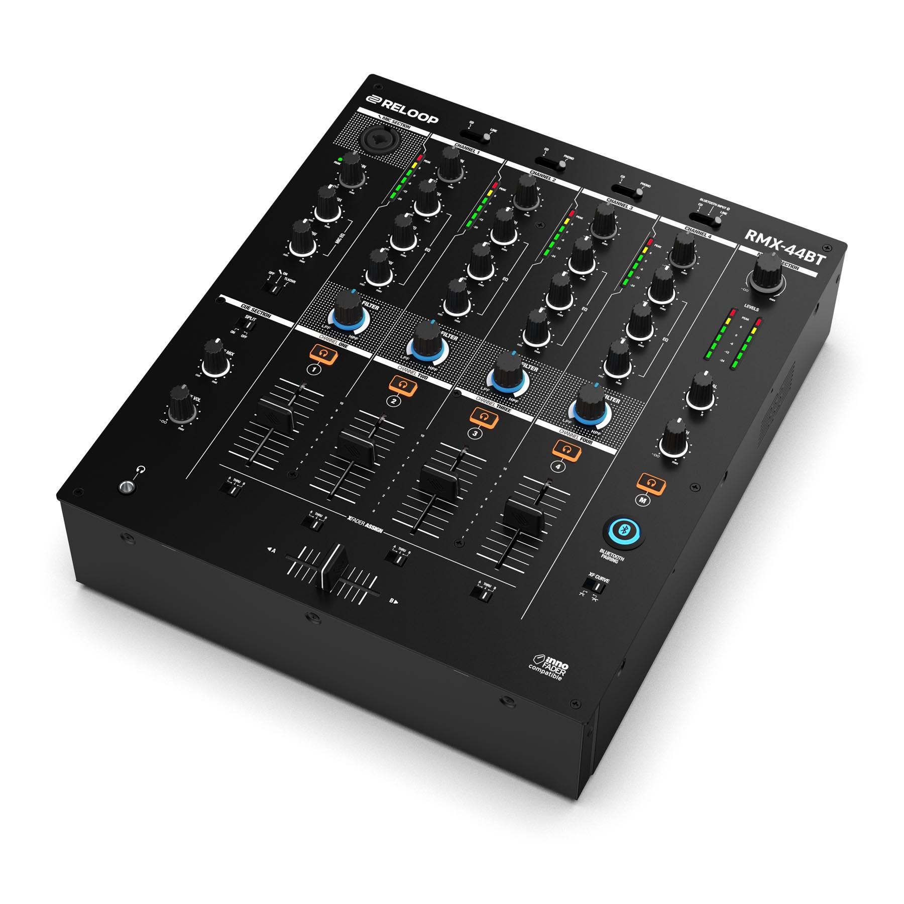 Reloop RMX-44 BT 4-Channel Club Mixer with Bluetooth - view 2