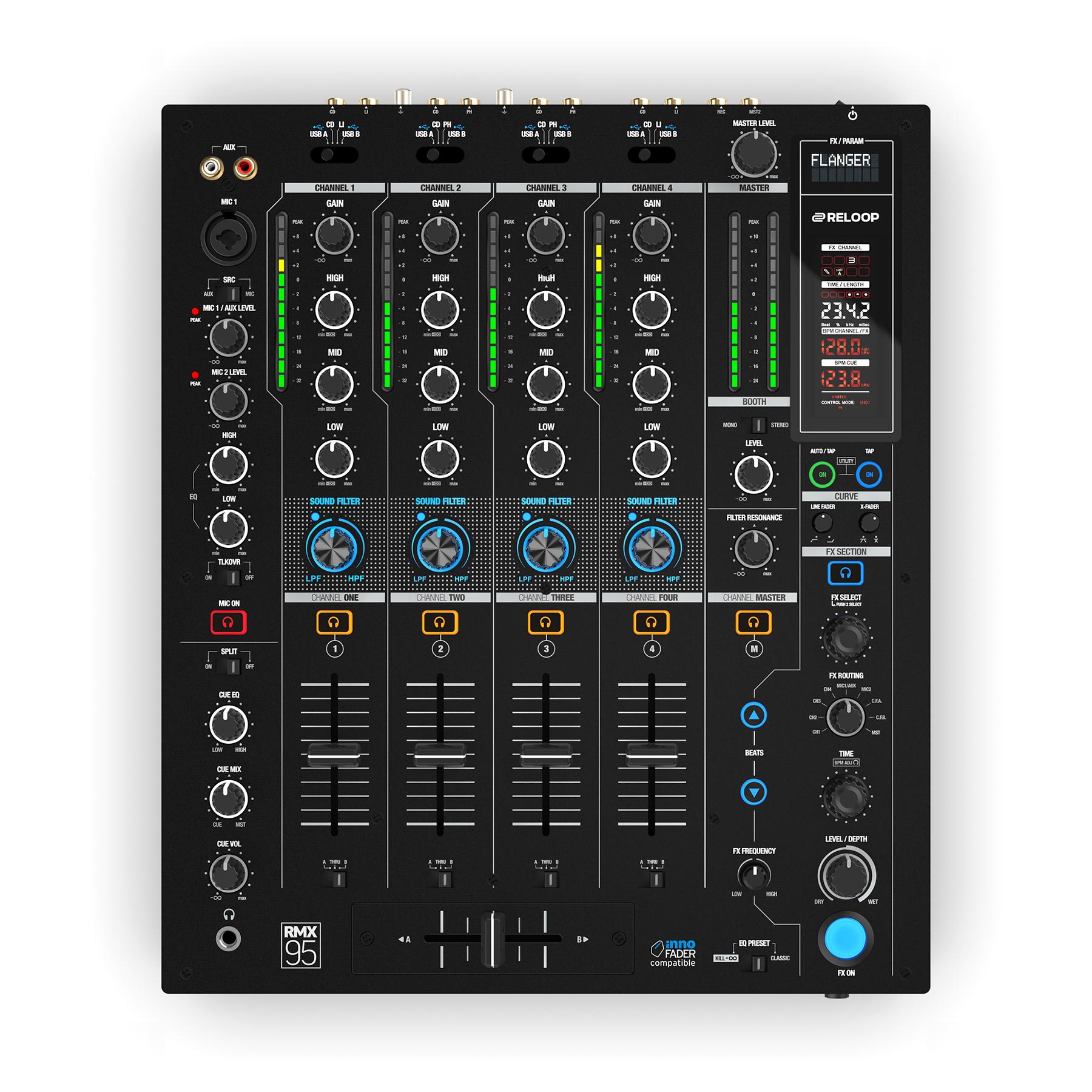 Reloop RMX-95 4+1 Channel Club Mixer - view 2