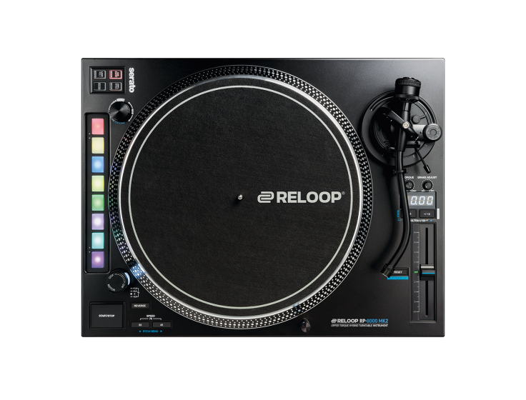 Reloop RP-8000 MK2 MIDI Direct-Drive Turntable