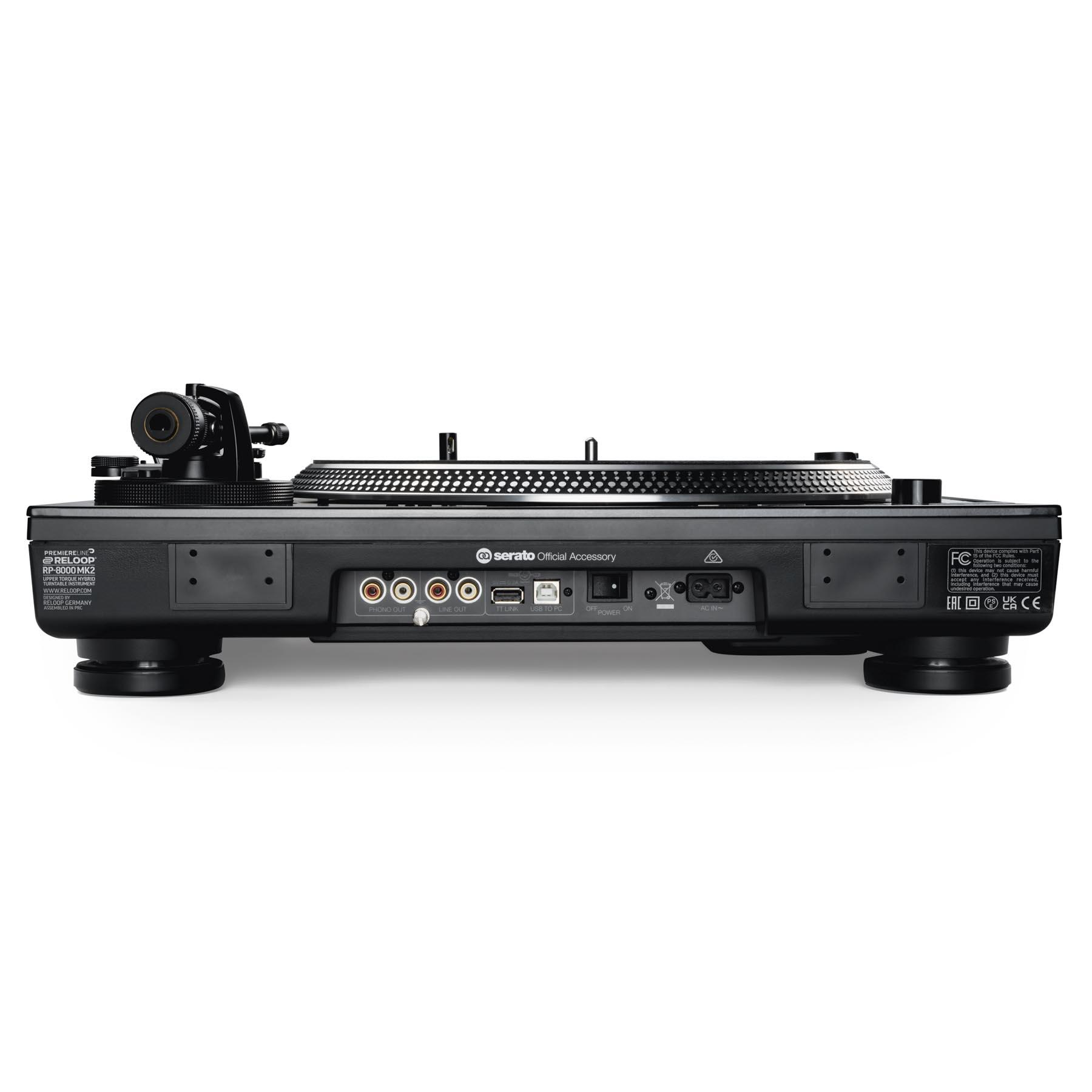 Reloop RP-8000 MK2 MIDI Direct-Drive Turntable - view 3