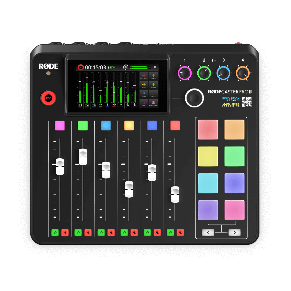 RODECaster Pro II Podcast Production Console - view 7