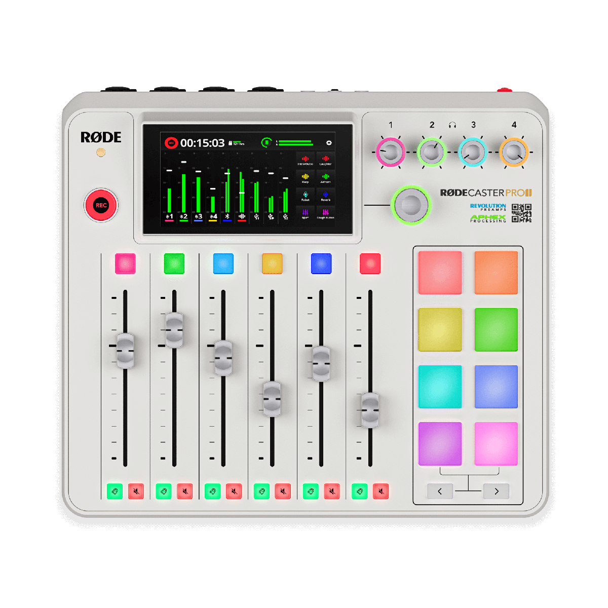RODECaster Pro II Podcast Production Console product image
