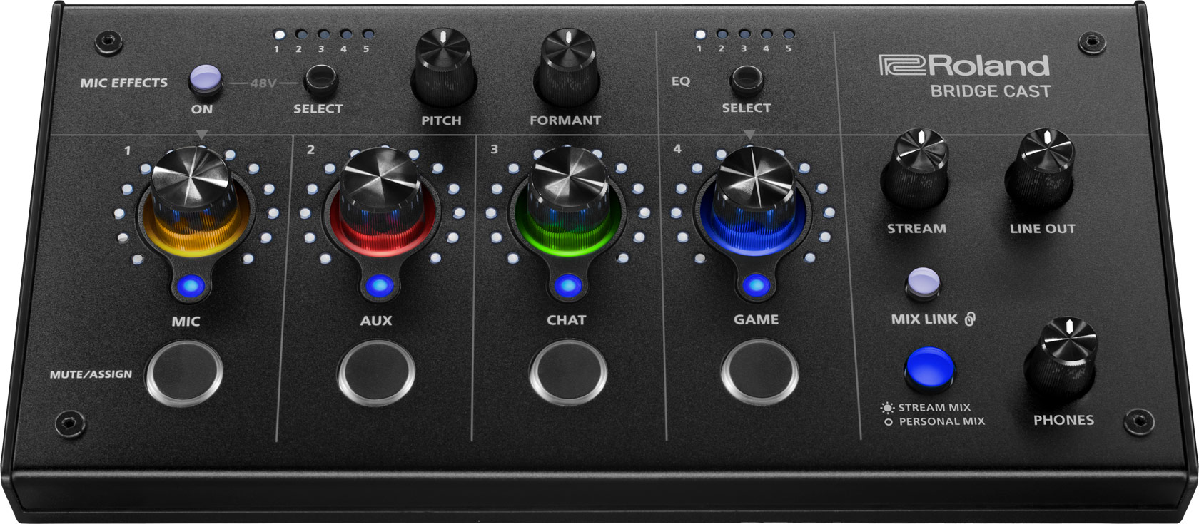 Roland BRIDGE CAST Dual Bus Gaming Mixer - view 2