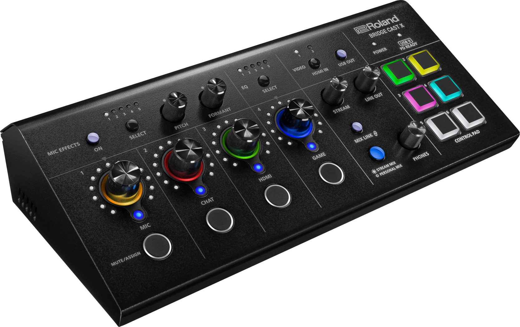 Roland BRIDGE CAST X Dual Bus Streaming Mixer and Video Capture - view 4
