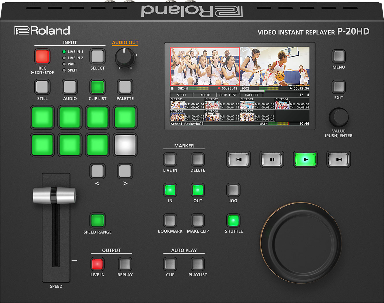 Roland P-20HD Instant Replay - view 2