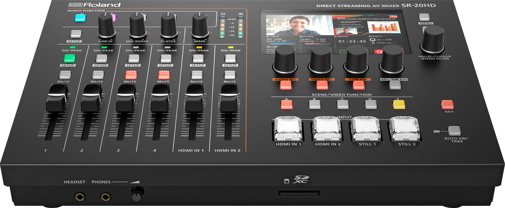 Roland SR-20HD Direct Streaming AV Mixer - view 2