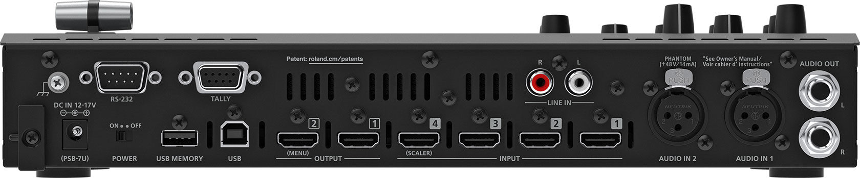 Roland V-1HD Plus HD Video Switcher - view 3