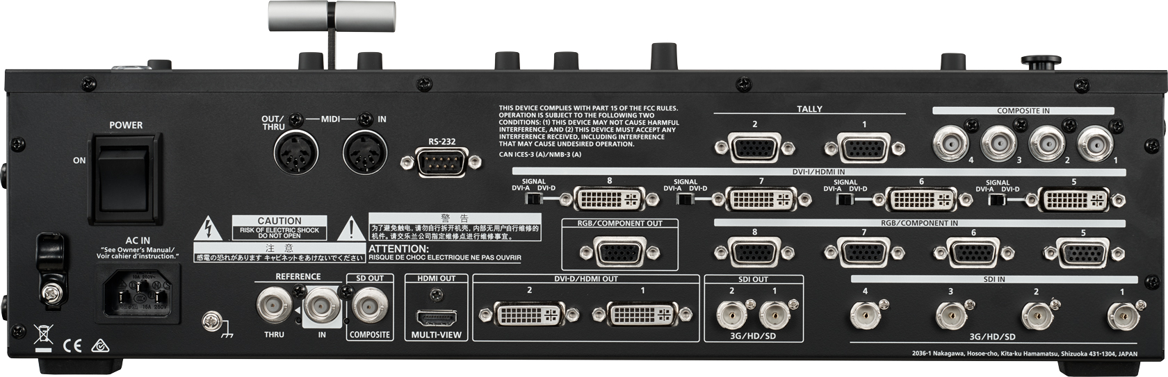 Roland V-800HD MK II Multi-format Video Switcher - view 3