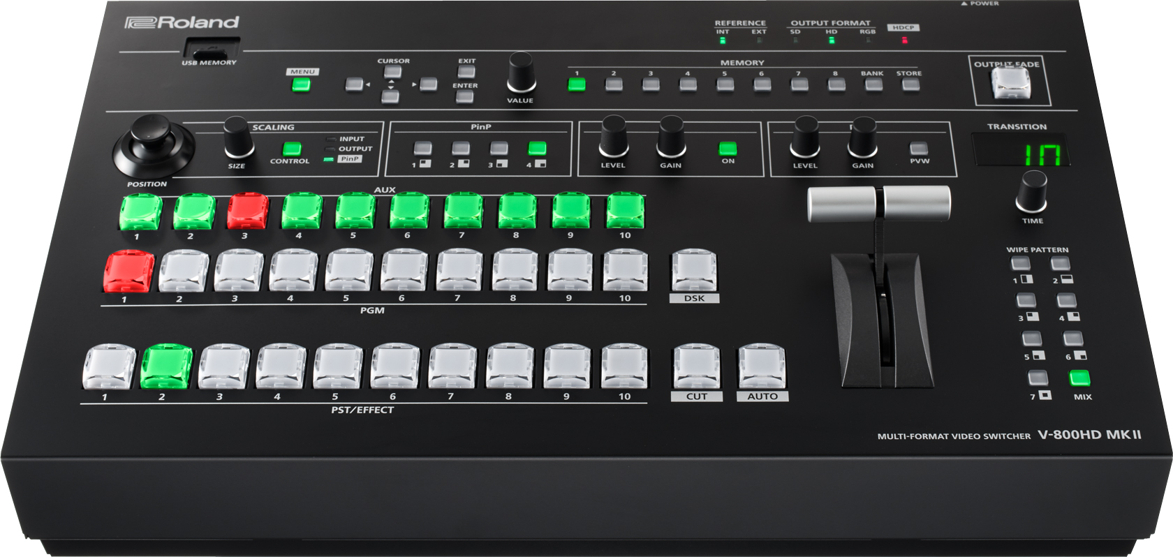 Roland V-800HD MK II Multi-format Video Switcher - view 2