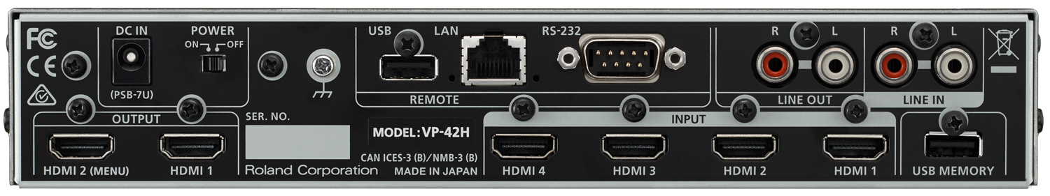 Roland VP-42H Video Processor - view 3