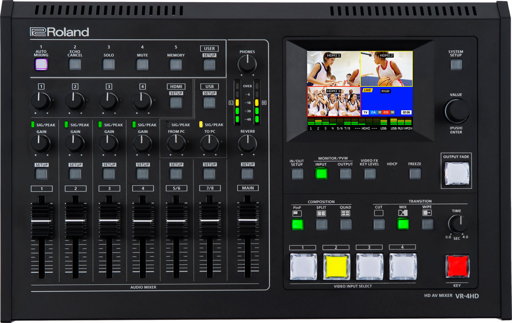 Roland VR-4HD HD AV Mixer - view 2