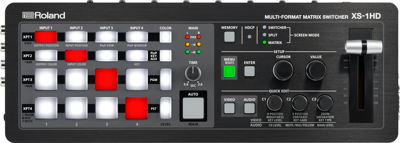 Roland XS-1HD Multi-format Matrix Switcher - view 2