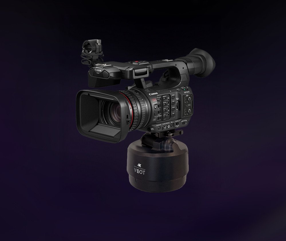 V BOT Robotic Pan/Tilt Head A camcorder head with native Canon XC and Sony LANC protocol support