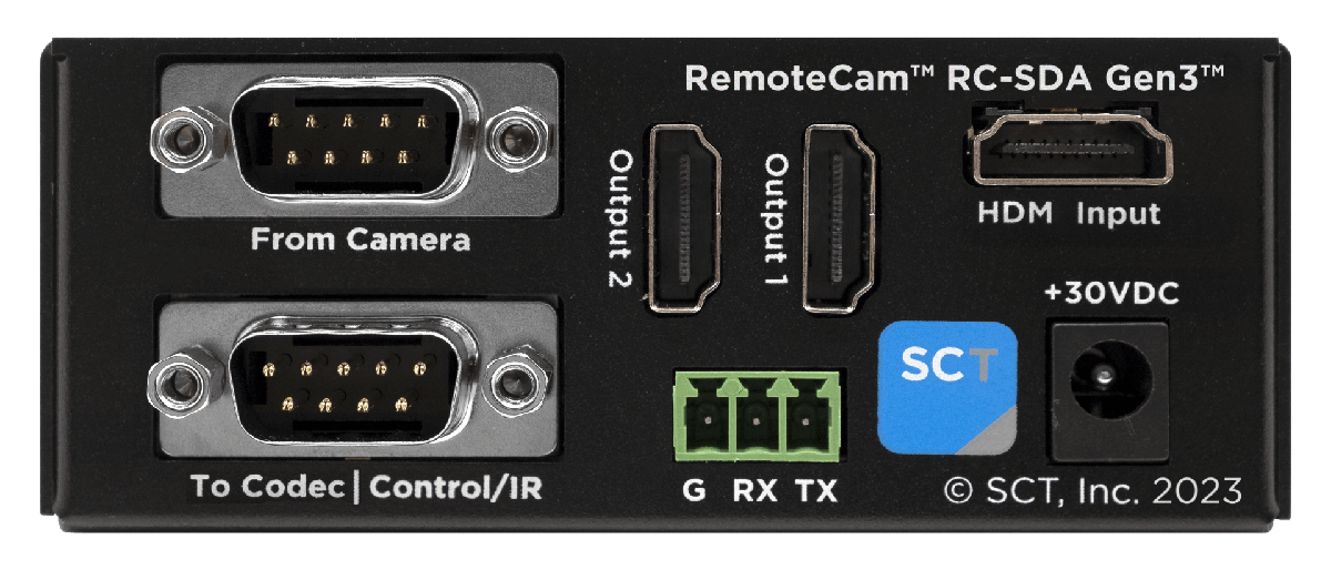 Sound Control Technologies RC-SDA Gen3 Poly to VISCA Bridge and HDMI Distribution Amplifier - view 2