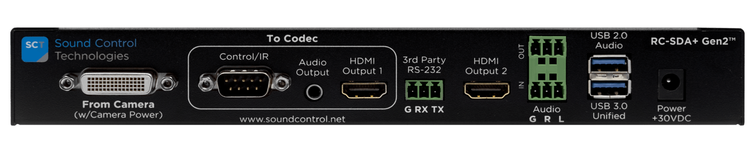 Sound Control Technologies RC-SDA+ Gen2 Poly HDCI to USB Bridge - view 2