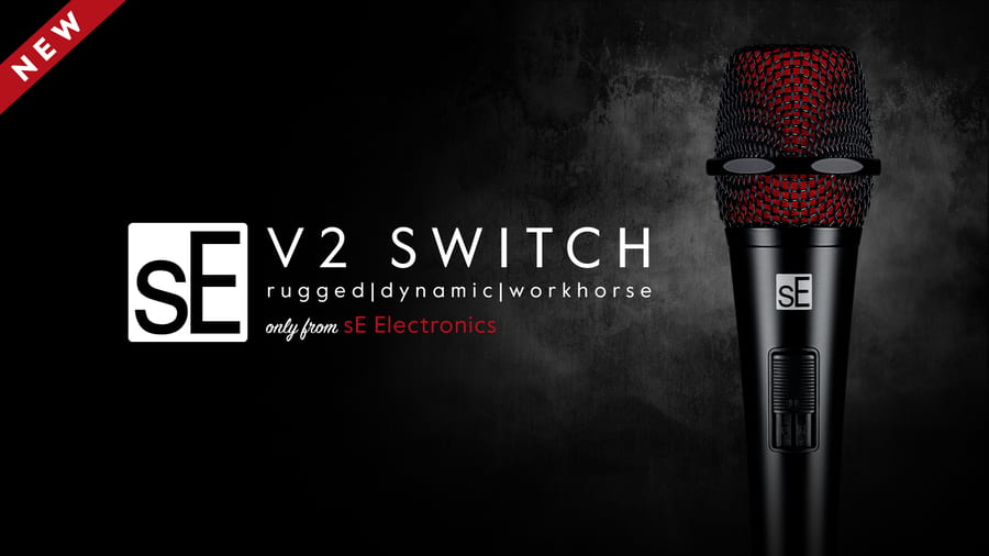 sE Electronics V2 SWITCH Supercardioid Dynamic Microphone