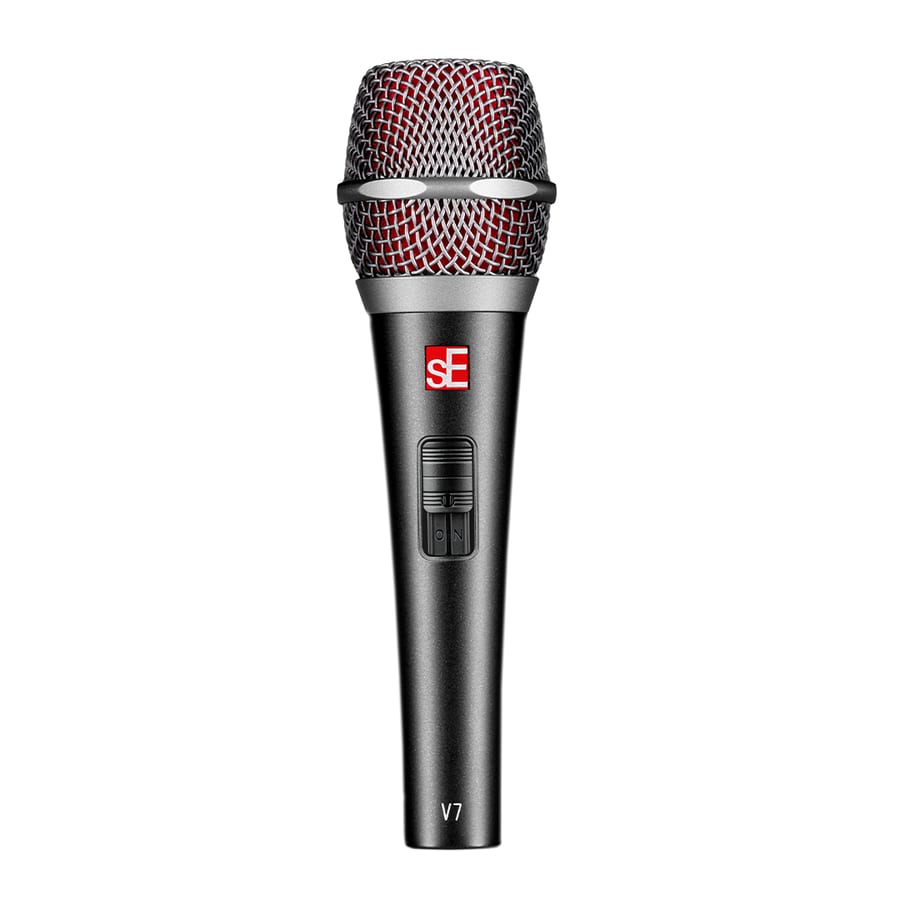 sE Electronics V7 SWITCH Supercardioid Dynamic Microphone with On/Off Switch