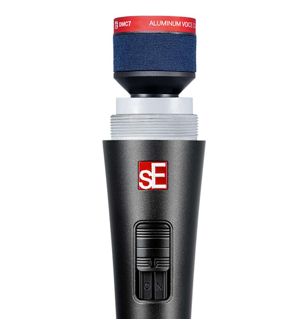 sE Electronics V7 SWITCH Supercardioid Dynamic Microphone with On/Off Switch - view 3