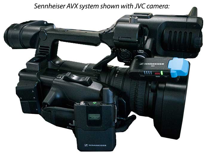 Sennheiser AVX Camera-Mountable Lavalier Digital Wireless Set (ME2 Lavalier)