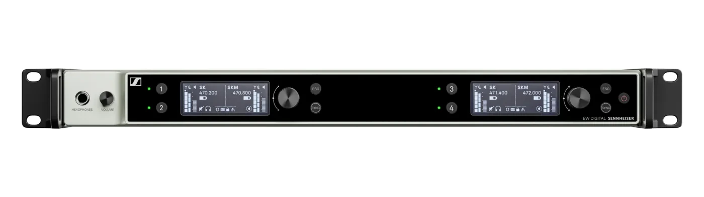 Sennheiser EW-DX EM 4 DanteWireless Rack Receiver