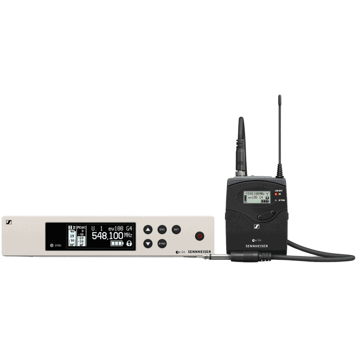 EW 100 G4-CI1 wireless instrument set