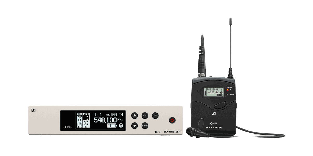 EW 100 G4-ME2 wireless lavalier set