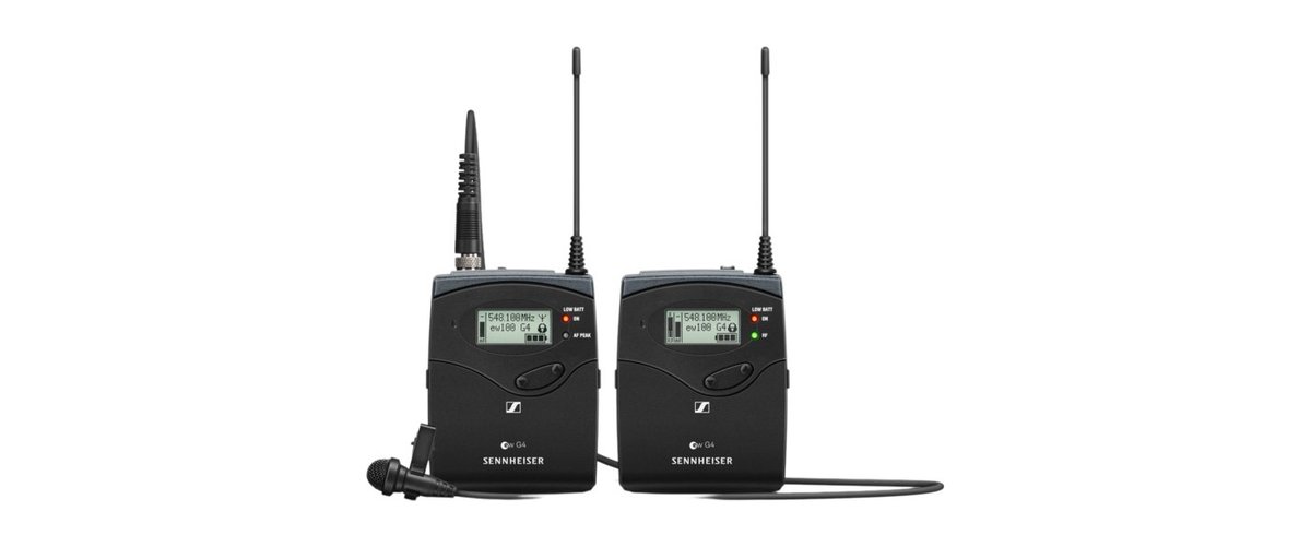 EW 112P G4 Camera-Mount Lavalier Wireless System