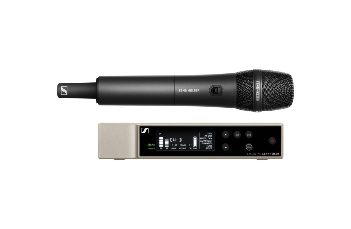 EW-D 835-S SET Digital Wireless Handheld System (Q1-6, 470.2-526 MHz)