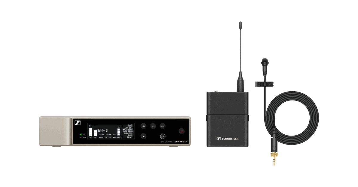 Sennheiser EW-D ME2 SET Digital Wireless Lavalier System (Q1-6, 470.2-526 MHz) product image