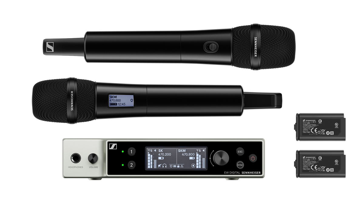 Sennheiser EW-DX 835-S Set Dual Handheld Digital Wireless System product image