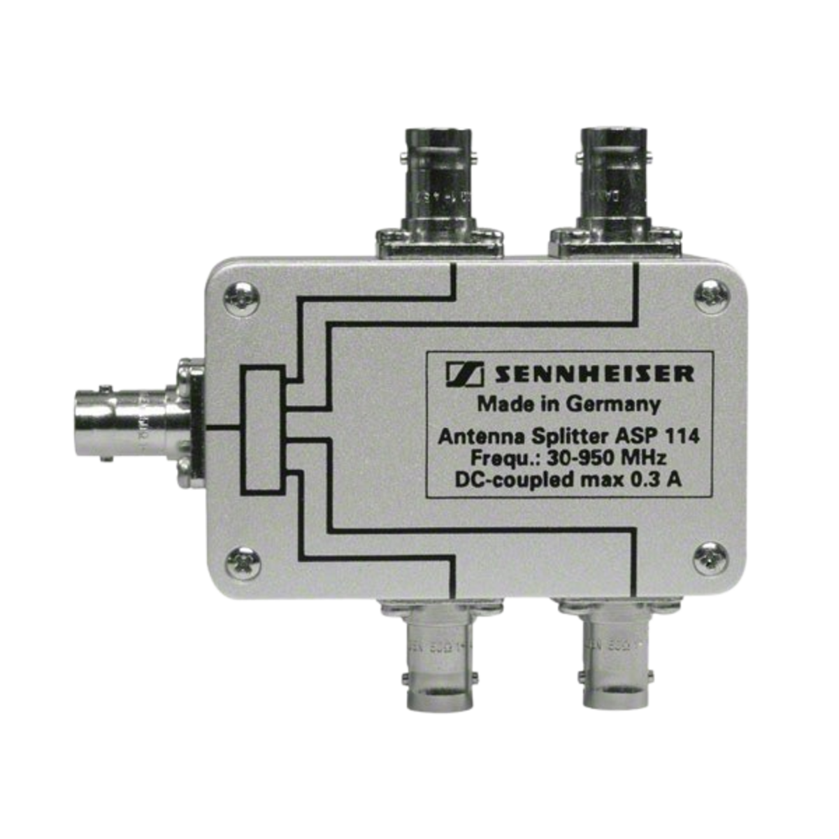 Sennheiser ASP 114 Passive 4-Way Antenna Splitter